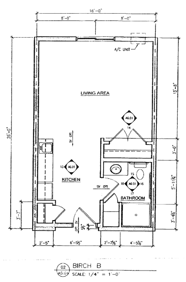 Birch floor plan