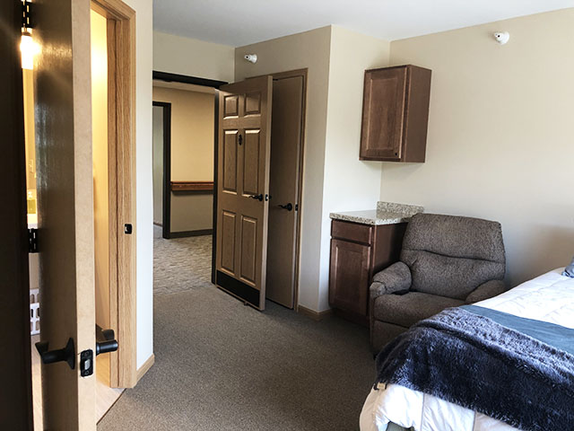 Memory care rest area